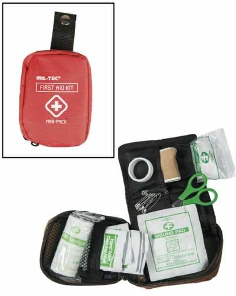 FIRST AID PACK MINI RED