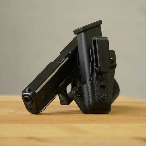 Magazintasche 9mm pistole p8 glock IWB kydex 3