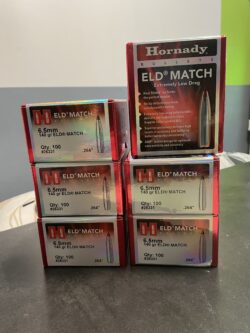 Hornady eld Match 140grn