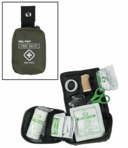 MIL-TEC FIRST AID Pack Mini OLIV oder ROT
