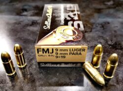S&B 9mm Luger 124gr FMJ